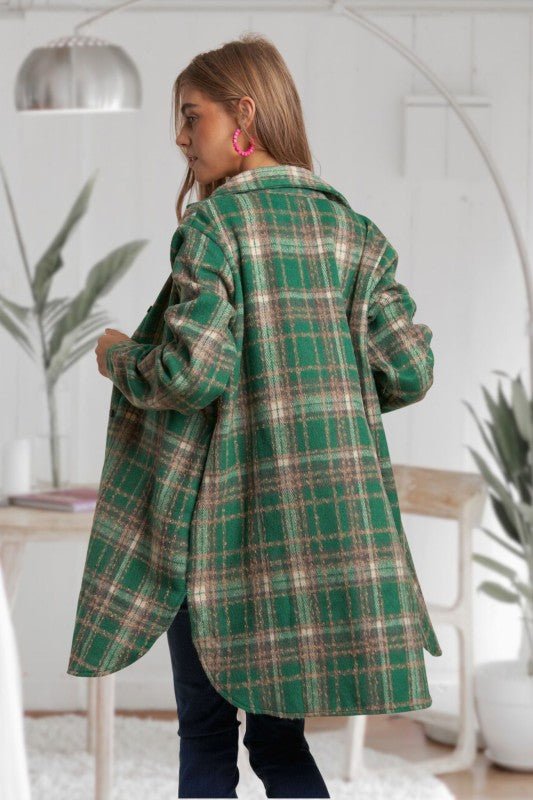 Savoring The Moments Long Shacket - 3 Colors! - The Nines