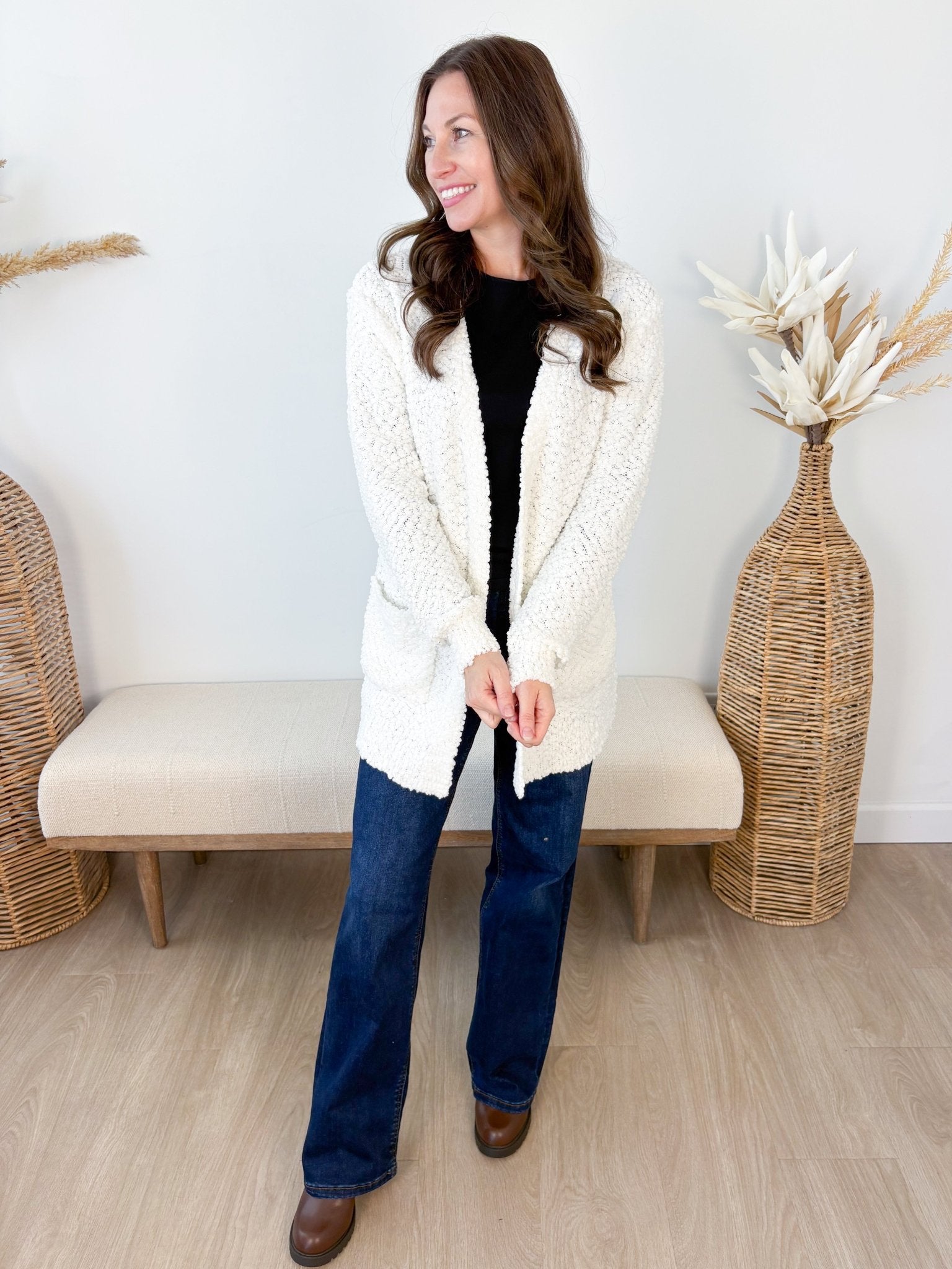 Popcorn Cardigan - 5 colors! - The Nines