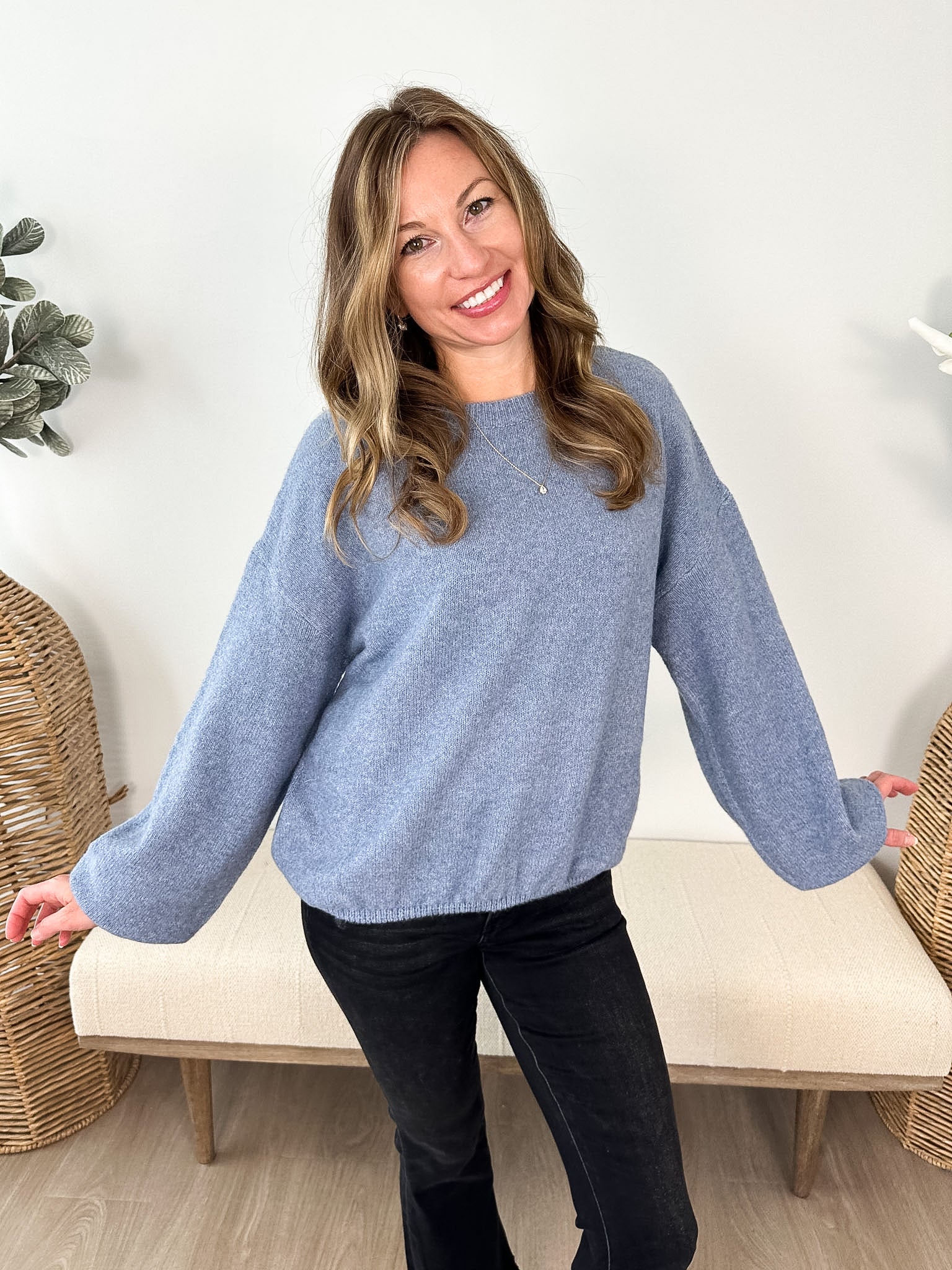 Balloon Sleeve Pullover - The Nines