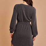 Be A Light Ribbed Pocket Dress - The Nines