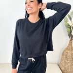 Brushed Hacci Lounge Pullover - The Nines