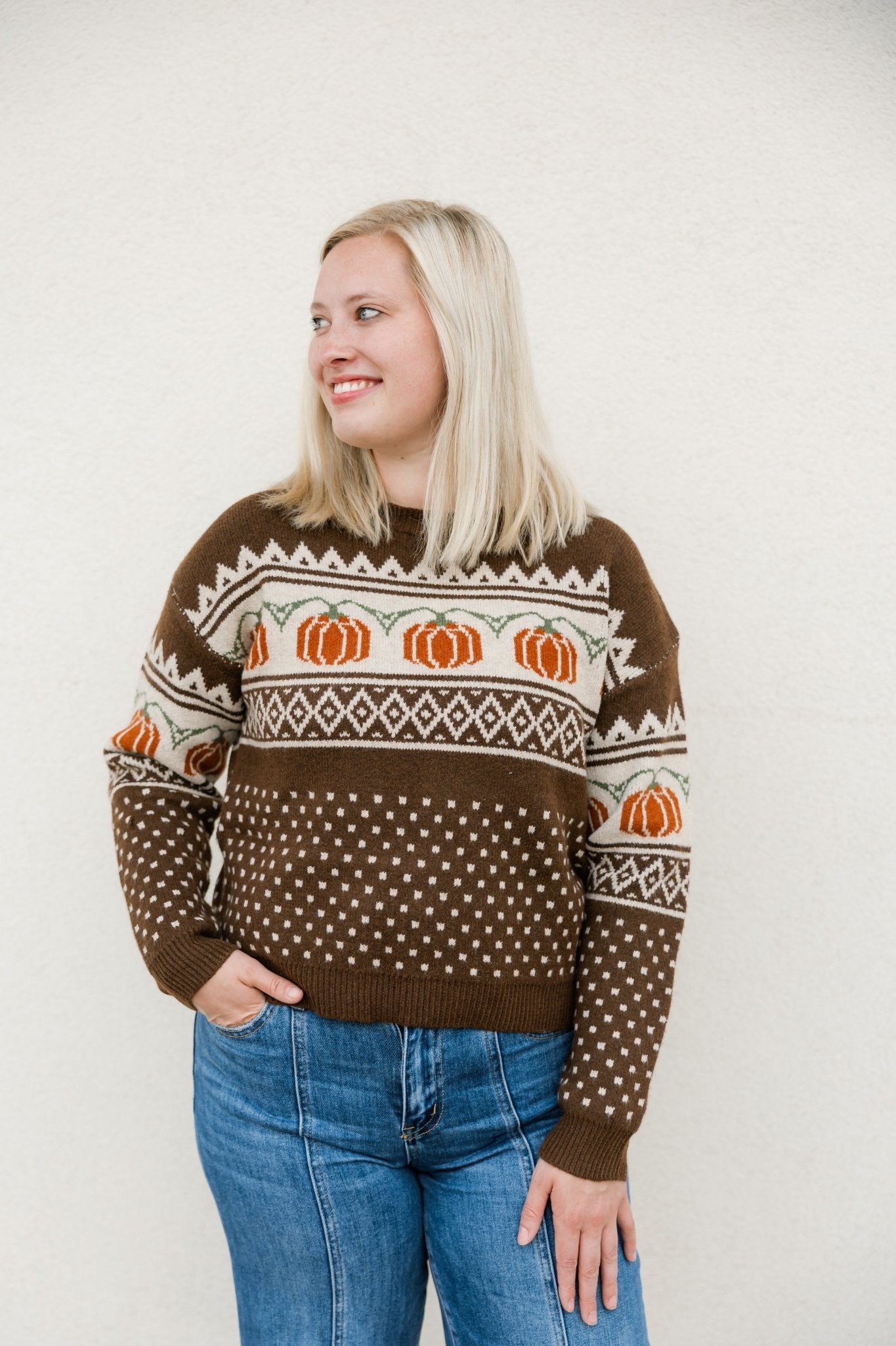 Pumpkin Sweater - 2 colors! - The Nines