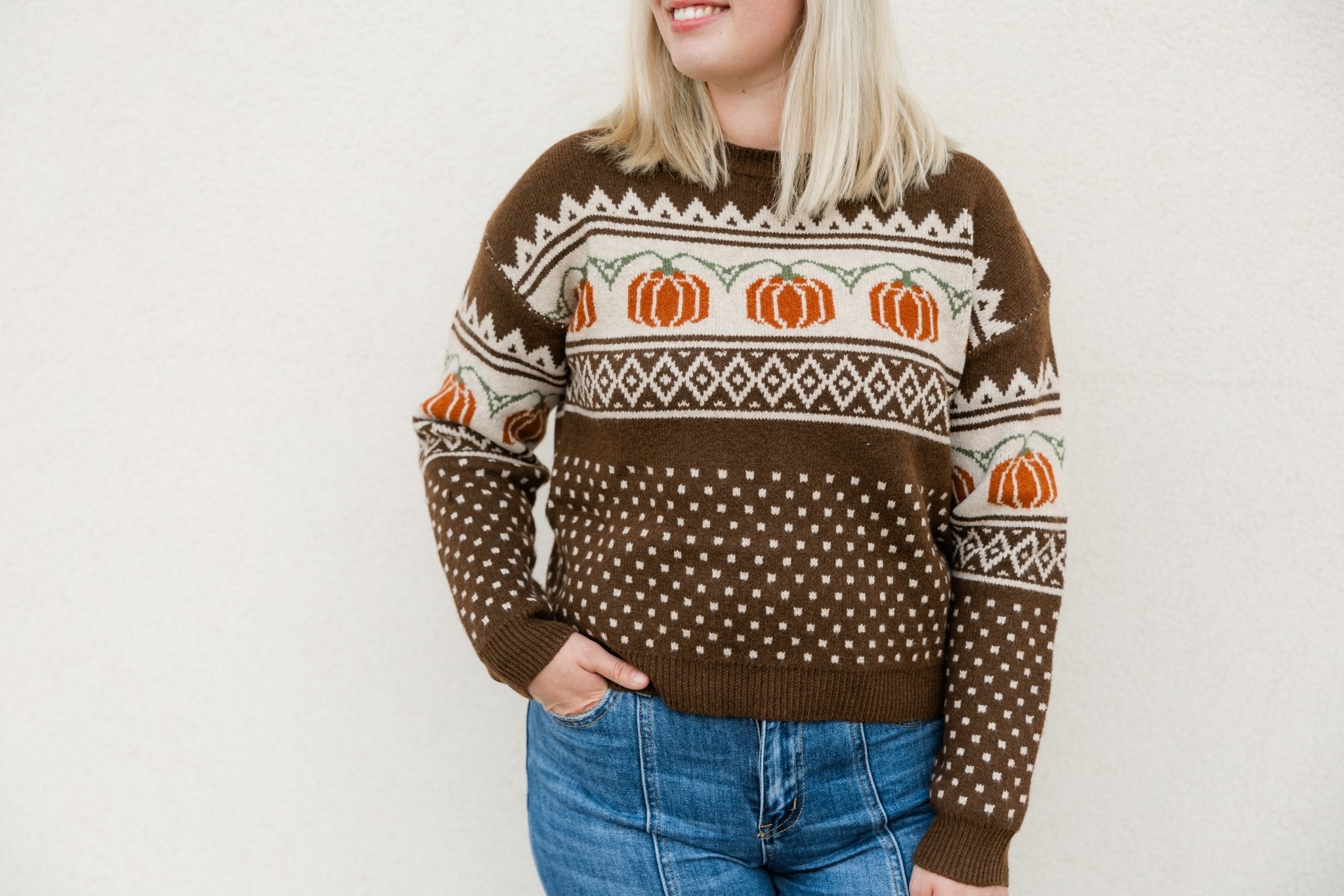 Pumpkin Sweater - 2 colors! - The Nines