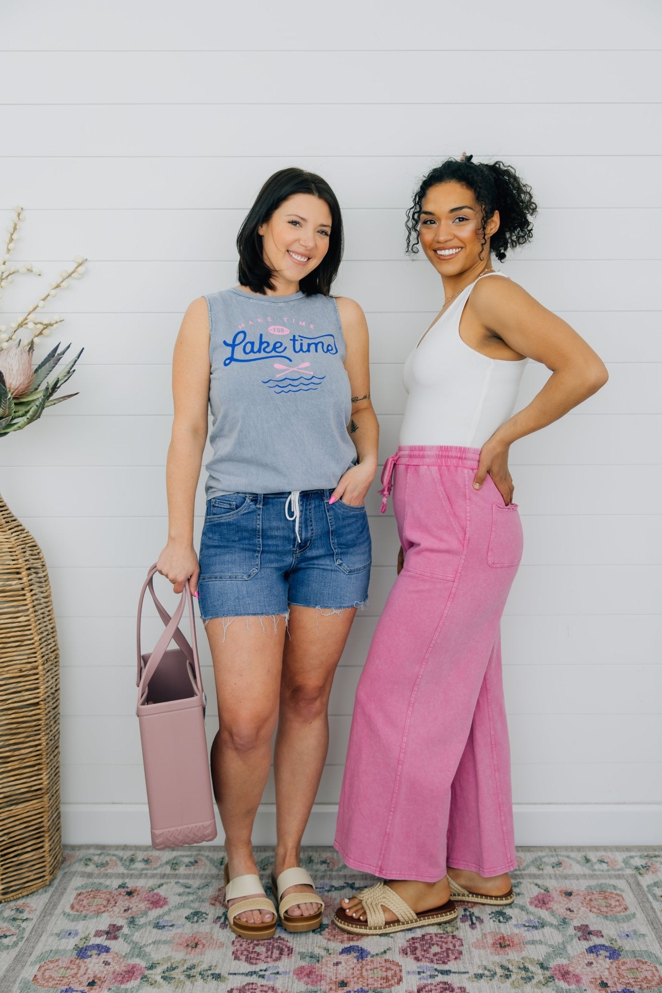 Make Time For Lake Time Mineral Wash Tank - The Nines