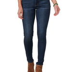Democracy Luxe High Rise Ab Solution Ankle Length Skinny Jeans - The Nines