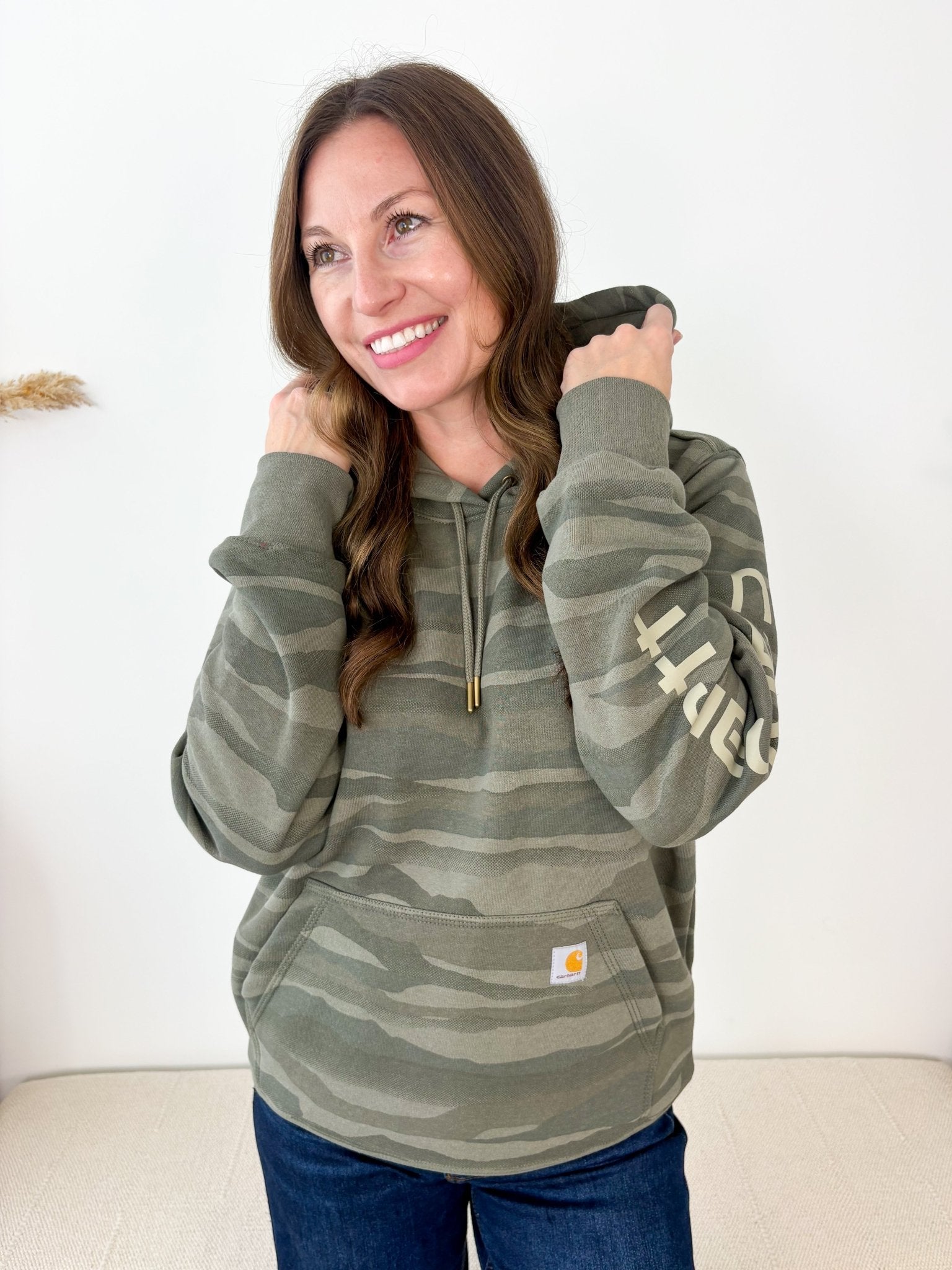 Carhartt Marquette Landscape Camo Sweatshirt - The Nines