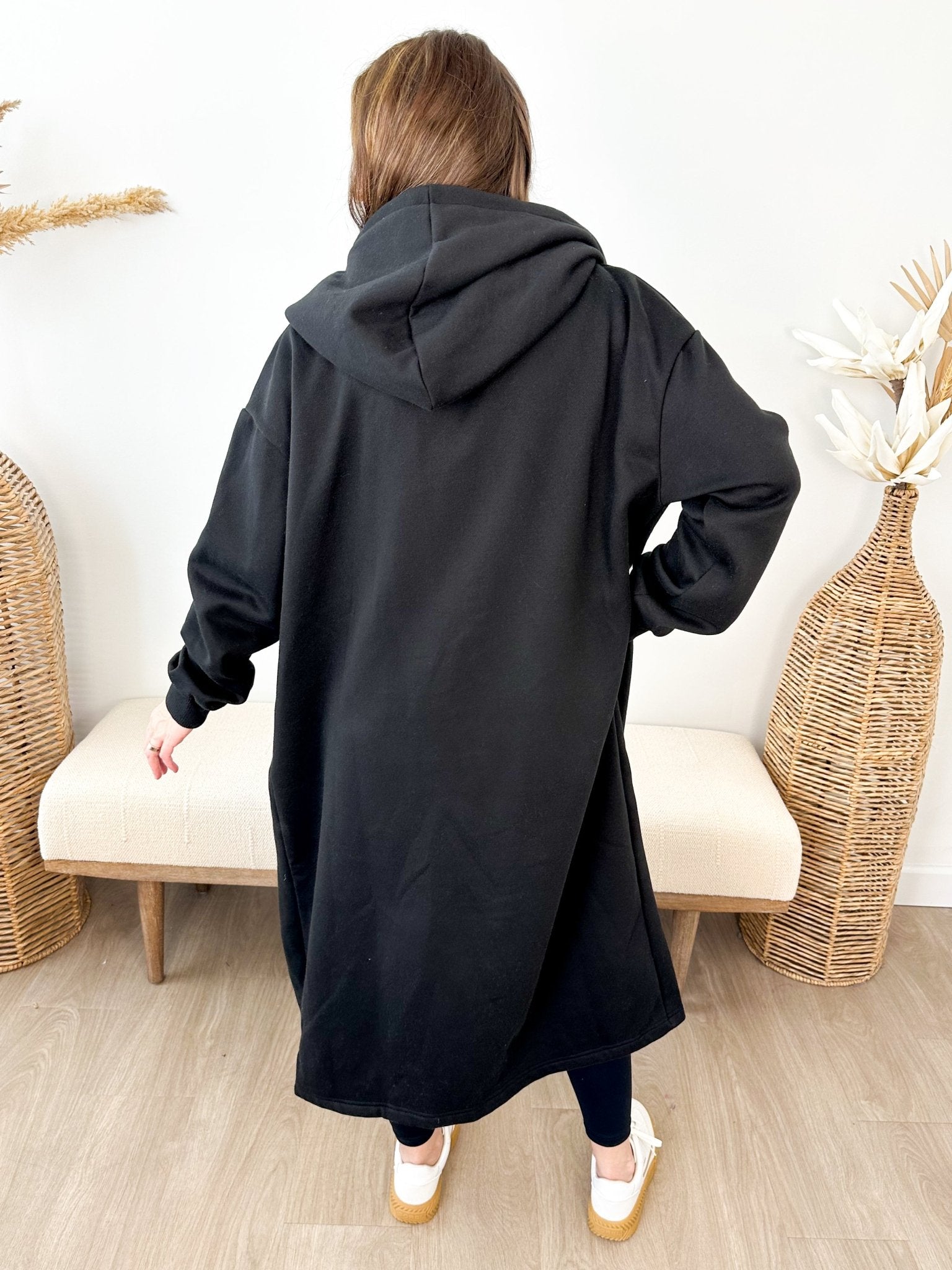 The After Hours Hooded Coat - 3 colors! - The Nines