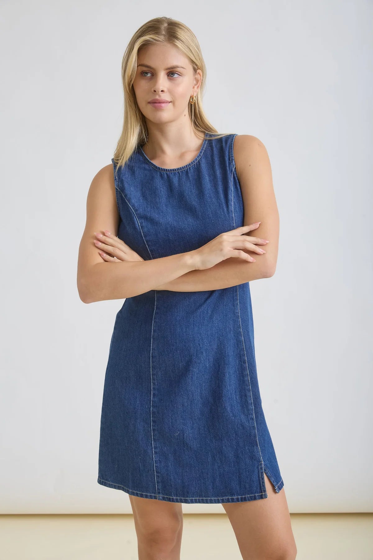Dark Denim Dress - The Nines