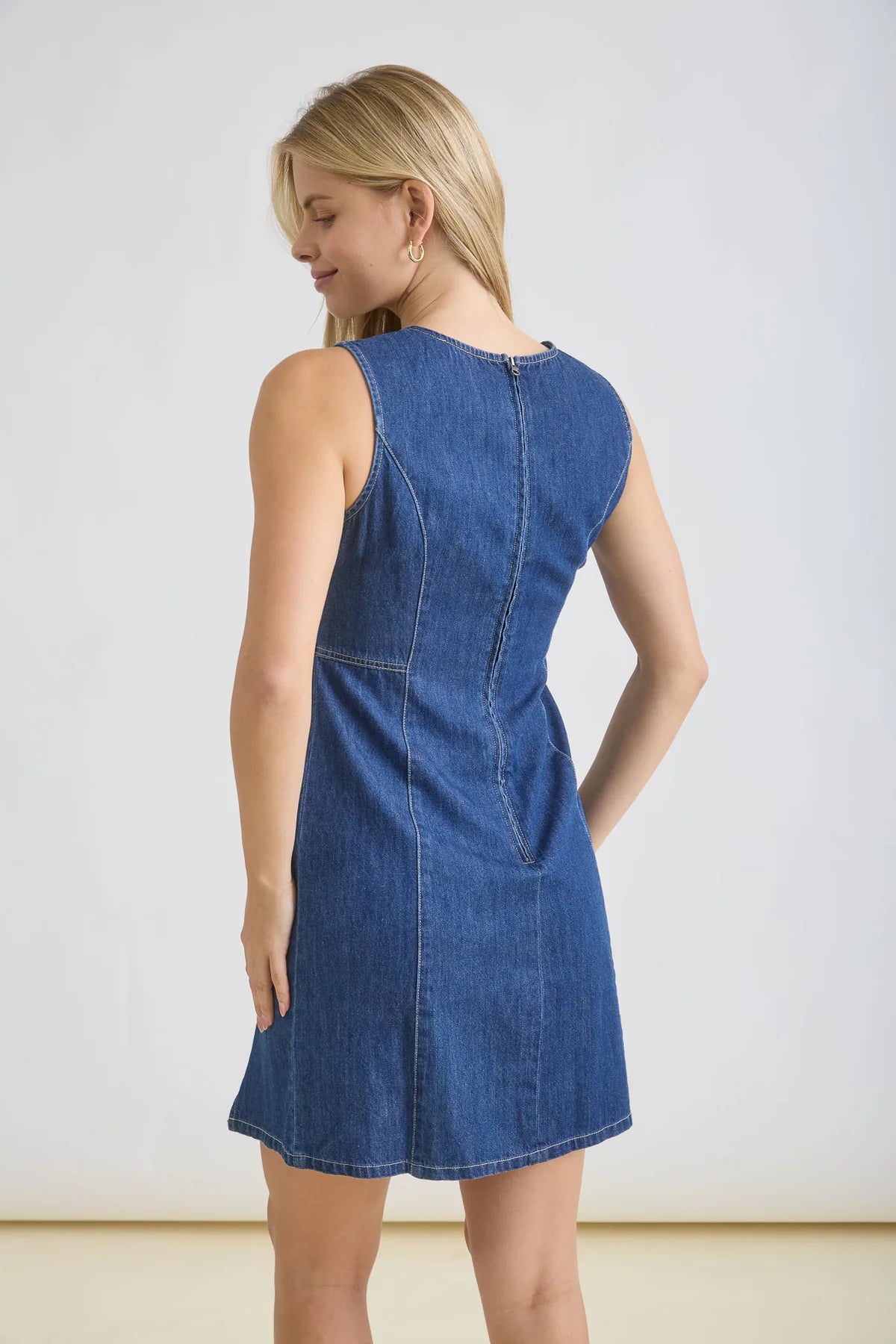 Dark Denim Dress - The Nines