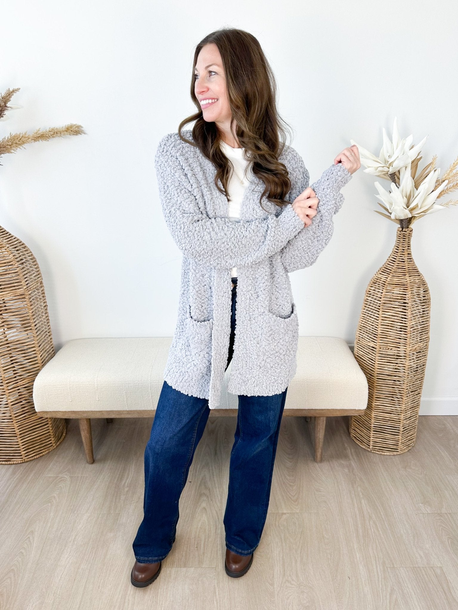 Popcorn Cardigan - 5 colors! - The Nines