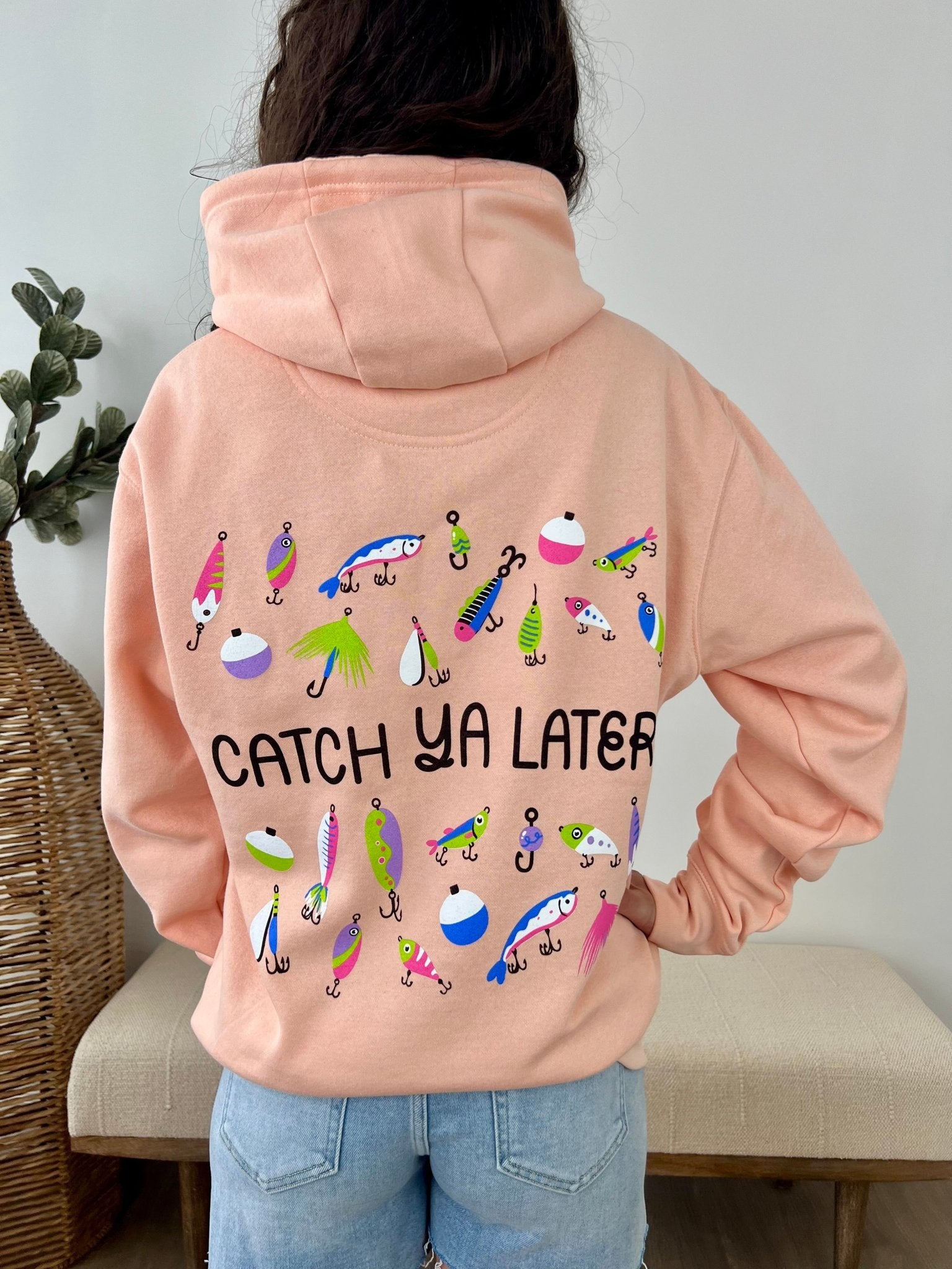 "Catch Ya Later" Lure Hoodie - 2 colors! - The Nines