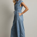Kaelie Denim Jumpsuit - The Nines