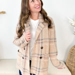Fireside Plaid Coatigan - The Nines