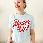 "Batter Up!" Cropped Tee - The Nines