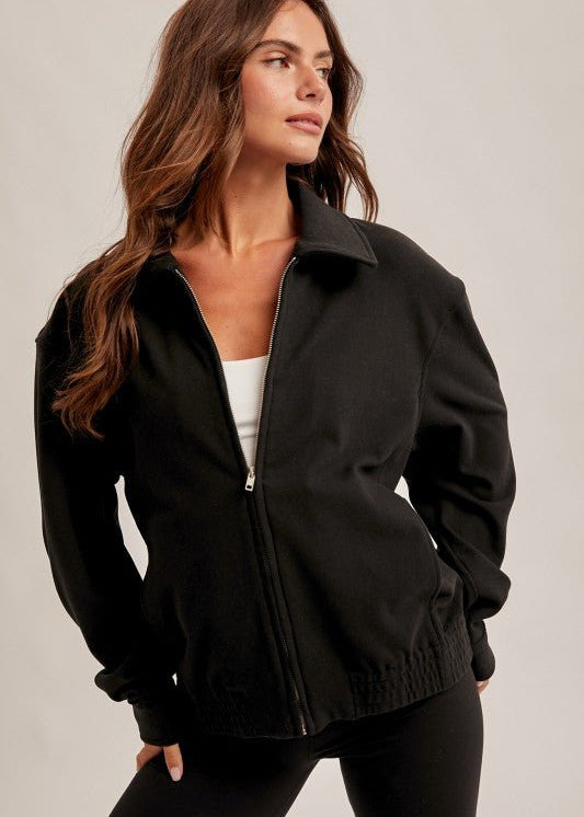Soft Jersey Zip Up Jackets - 2 colors! - The Nines