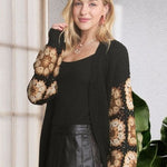 Crochet Sleeve Cardigan - 2 colors! - The Nines