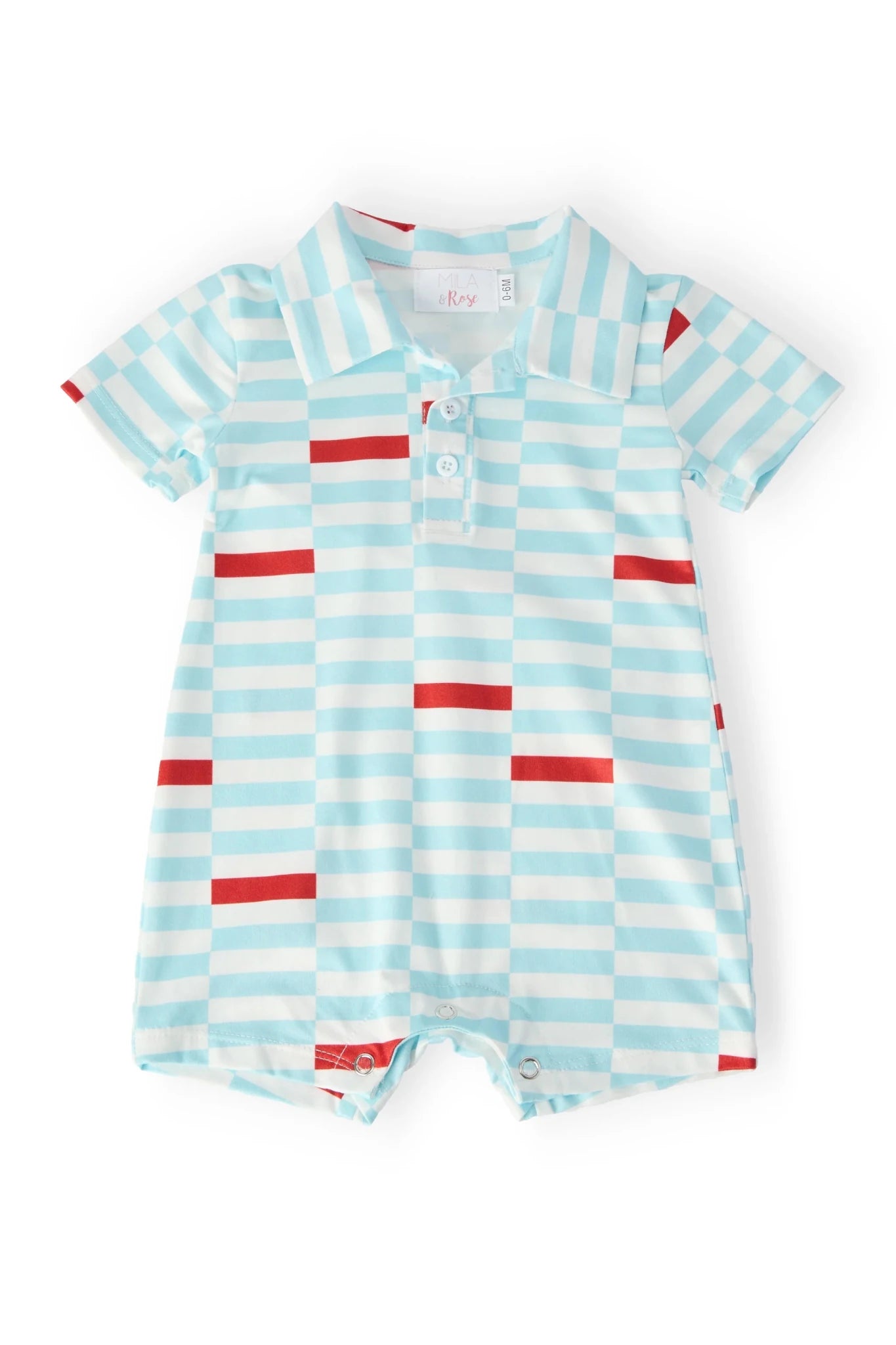 Block Party Polo Shorty One - Piece - The Nines