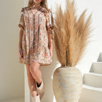 Boho Blossom Button Dress - 2 colors! - The Nines