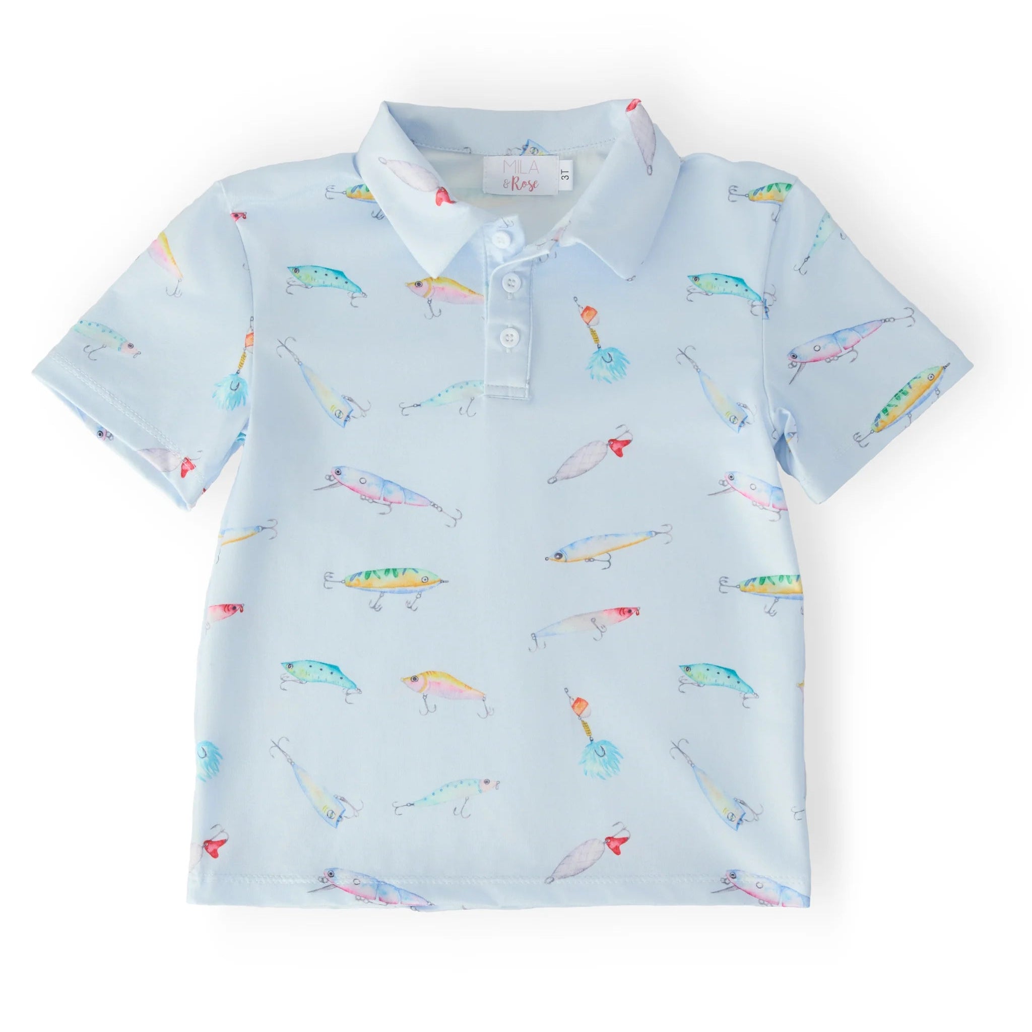 Boys Fish Hook Polo - The Nines
