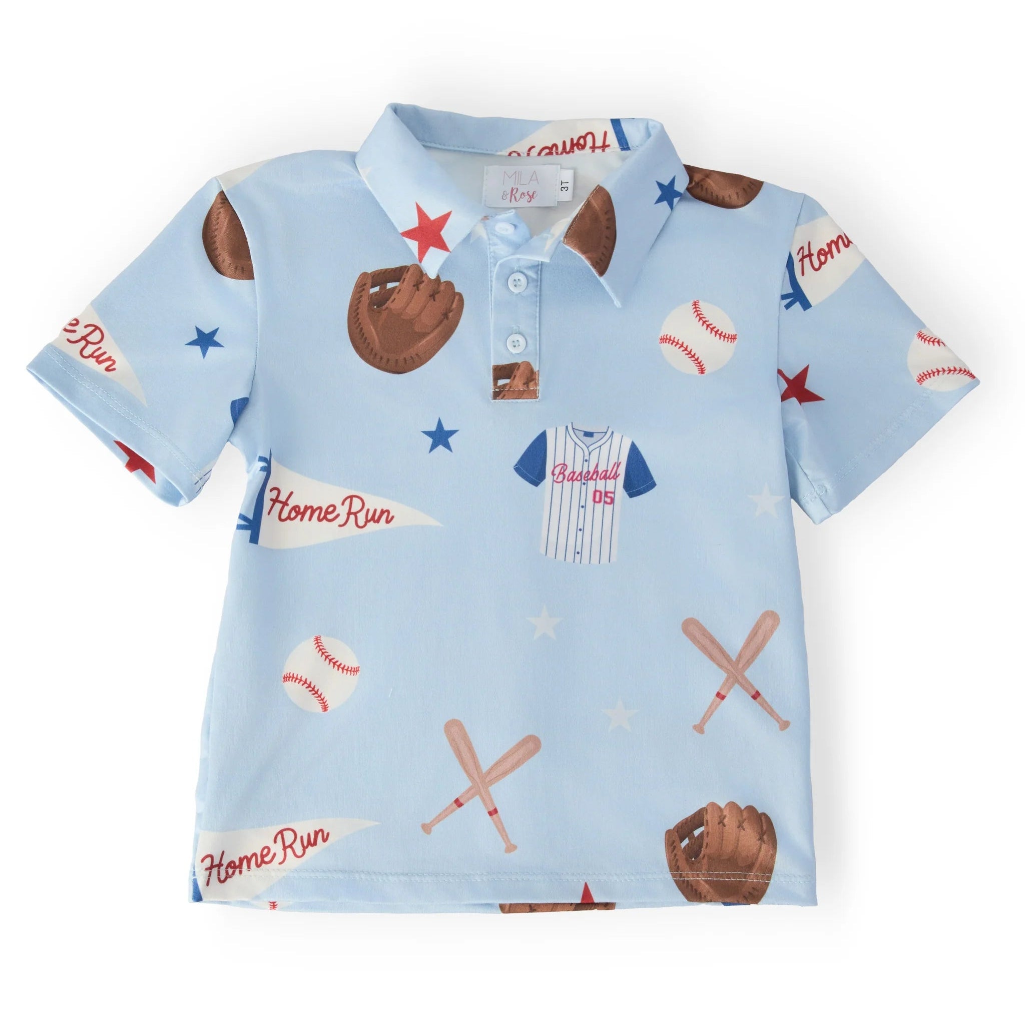 Boys Home Run Polo - The Nines