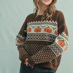 Pumpkin Sweater - 2 colors! - The Nines