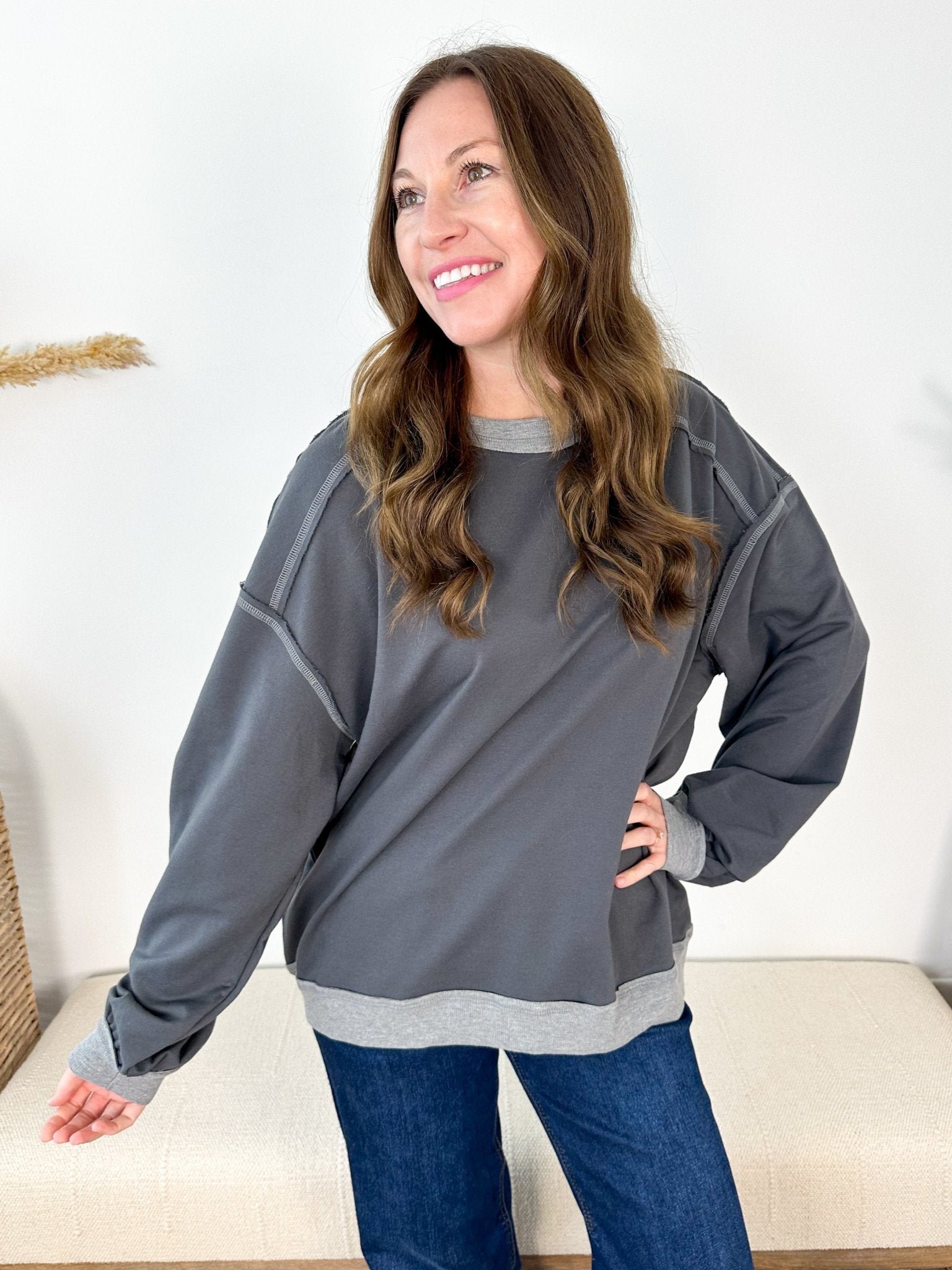 Weekend Reset Sweatshirt - The Nines