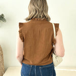 Frilled Crinkle Top - The Nines