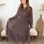 Tiered Chiffon Dress - The Nines