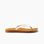 Reef Cushion Slim Flip Flop Sandal - White - The Nines