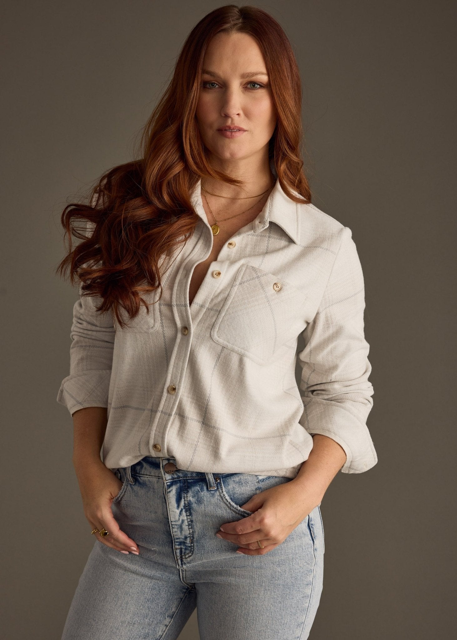 Find Your Fire Super Soft Button Up Flannel - 9 Colors! - The Nines