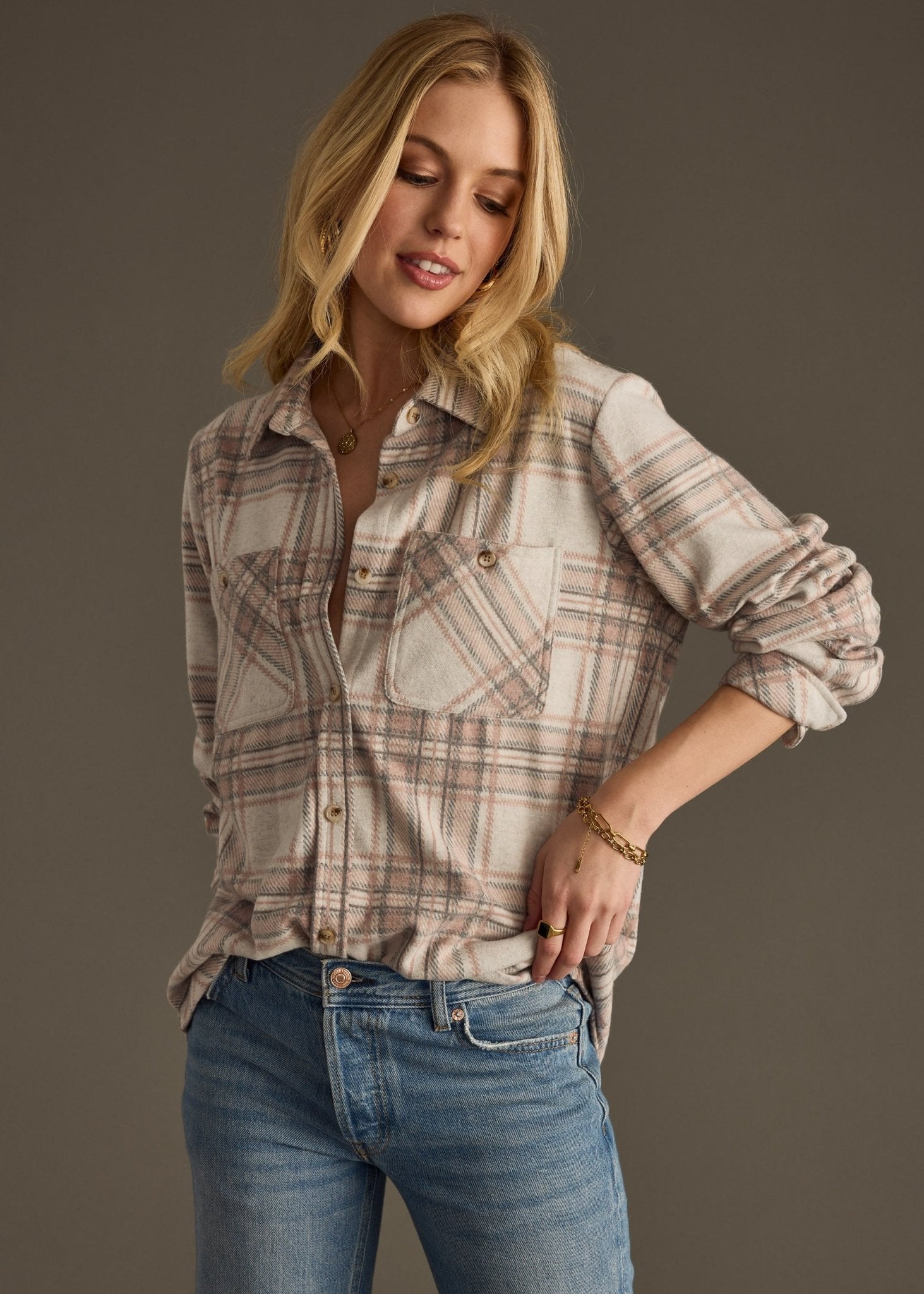 Find Your Fire Super Soft Button Up Flannel - 9 Colors! - The Nines