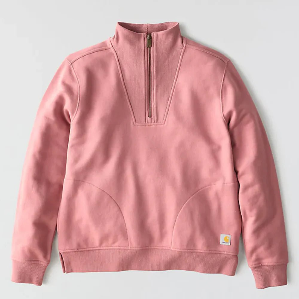 Carhartt Women’s Tencel Fiber Half Zip Sweatshirt - The Nines
