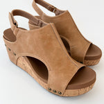 Corkys Carley Sandal - Caramel - The Nines