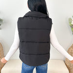 High Neck Puffer Vest - 3 colors! - The Nines