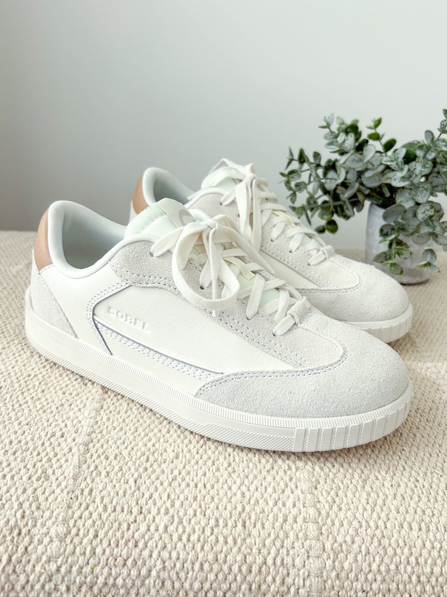 SOREL - Ona Drift Sneaker - Sea Salt & Honest Beige - The Nines