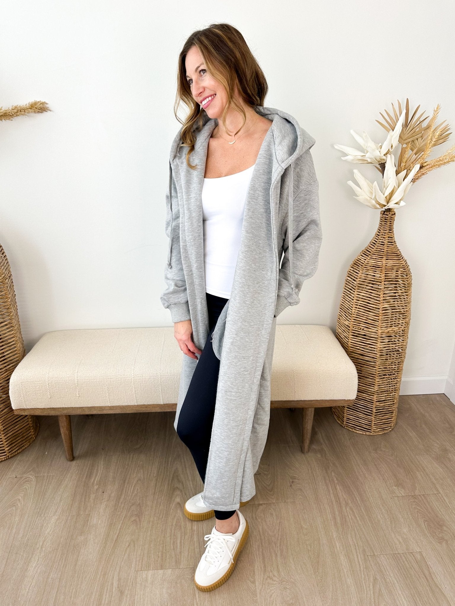 The After Hours Hooded Coat - 3 colors! - The Nines