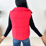 High Neck Puffer Vest - 3 colors! - The Nines