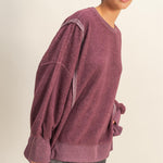 Cozy Up Brushed Oversized Sweatshirts - 2 colors! - The Nines