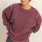 Cozy Up Brushed Oversized Sweatshirts - 2 colors! - The Nines