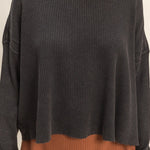 Open Back Waffle Top - 2 Colors! - The Nines