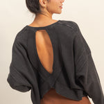 Open Back Waffle Top - 2 Colors! - The Nines