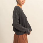 Open Back Waffle Top - 2 Colors! - The Nines