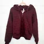 Rae Mode Quilted Hoodie Jacket - 4 Colors! - The Nines