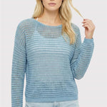 Hello Sunshine Open Knit Pullover - 2 Colors ! - The Nines