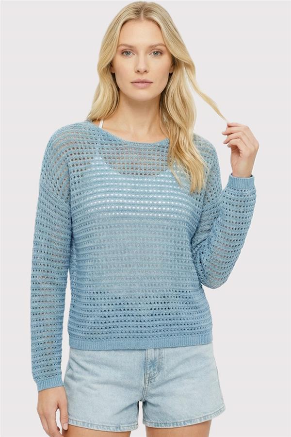 Hello Sunshine Open Knit Pullover - 2 Colors ! - The Nines