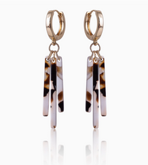 Amanda Blu Drop Bar Earrings