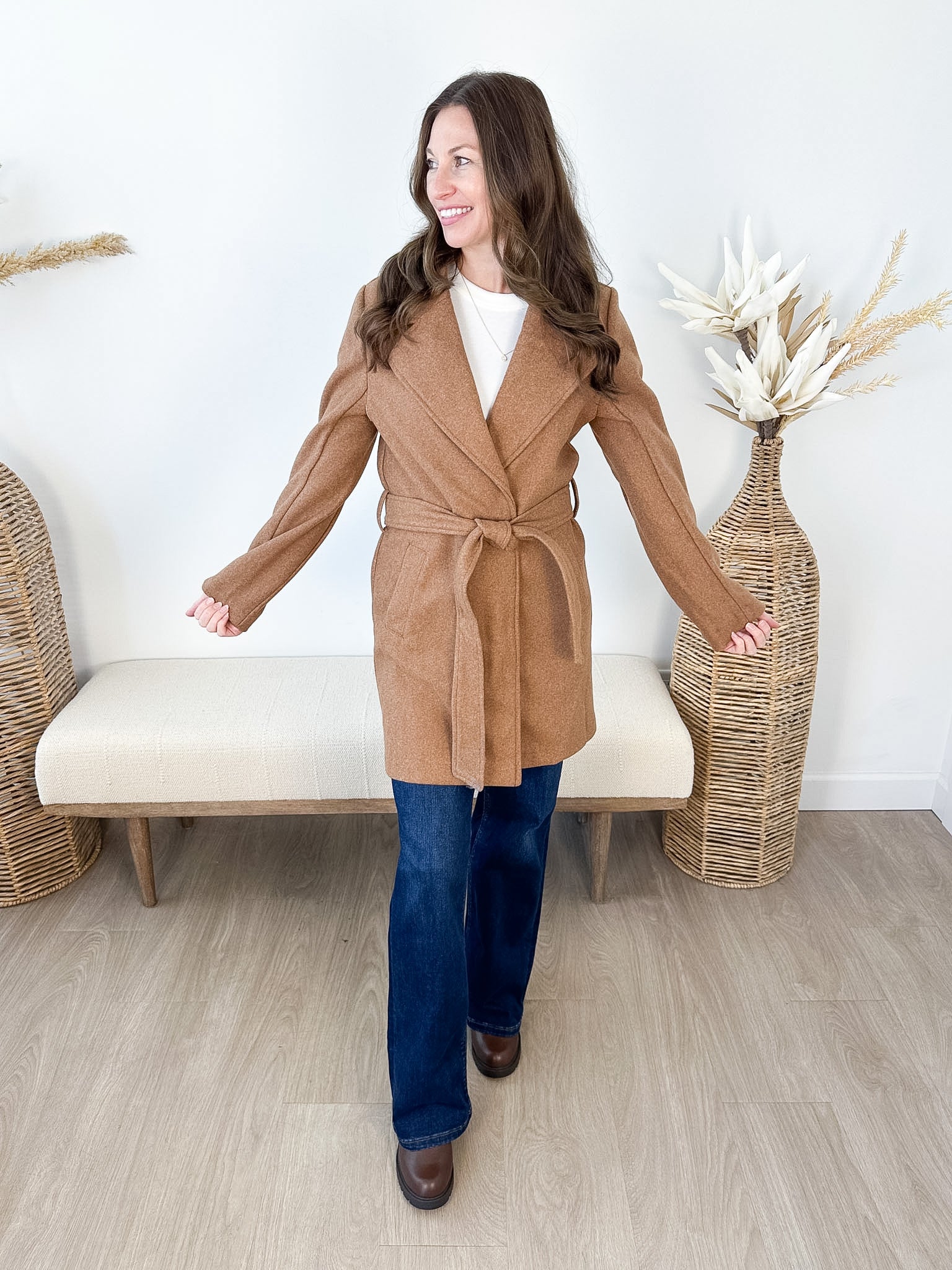 Tie Front Jacket - The Nines