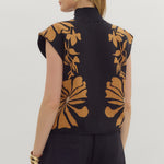 Floral High Neck Sweater - 2 colors! - The Nines