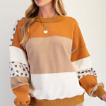 Easel Brand Print & Colorblock Sweatshirts - 2 Colors! - The Nines
