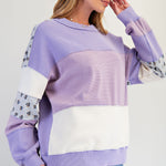 Easel Brand Print & Colorblock Sweatshirts - 2 Colors! - The Nines